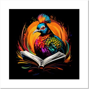 Pheasant Reads Book Posters and Art